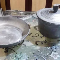 دیگ وماهی تابه چدن