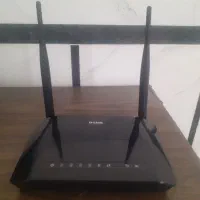 مودم دی لینک دو انتن در حد نو|مودم و تجهیزات شبکه|نی‌ریز, |دیوار