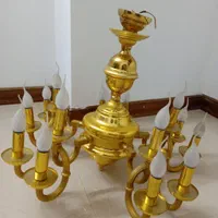 لوستر طلایی رنگ ثابت