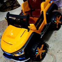 ماشین شارژی۴موتوره درهابرقی۲نفره نو باتری آکبند|اسباب‌‌بازی|تهران, نیروی هوایی (پیروزی)|دیوار