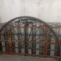 تخت دونفره با کفی آهنی بدون تشک|تخت و سرویس خواب|قم, چهل اختران|دیوار