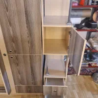 کمد شرکتی تمیز|کتابخانه، شلف، قفسه‌های دیواری|قزوین, |دیوار