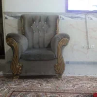 یک دست مبل راحتی|مبلمان خانگی و میز عسلی|سمنان, |دیوار