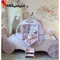 تخت کودک نوجوان طرح کالسکه