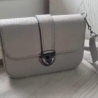 کیف دوشی زنانه طوسی