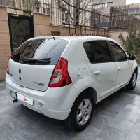 رنو ساندرو اتوماتیک ۱۳۹۷ بدون رنگ