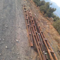 فروش تیرهای مخابراتی چوبی وآهنی|مصالح و تجهیزات ساختمان|زنجانرود, |دیوار