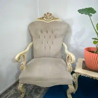 فروش مبل سلطنتی هفت نفره با میز عسلی