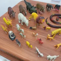 فیگور حیوانات اهلی و وحشی|اسباببازی|بابل, |دیوار