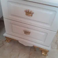 تختخواب تک نفره با تشک و پاتختی|تخت و سرویس خواب|صومعه‌سرا, |دیوار