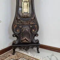 ساعت ایستاده چوب گردو منبت‌کاری|ساعت دیواری و تزئینی|قم, آزادگان|دیوار