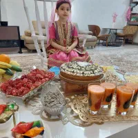 لباس سنتی بچه گانه برای یلدا و تولد|لباس|مشهد, زمرد|دیوار