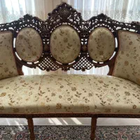 مبلمان و میزناهار خوری و بوفه چوب گردو بسیار زیبا|مبلمان خانگی و میز عسلی|تهران, صادقیه|دیوار