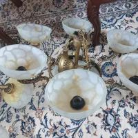 یک جفت لوستر ۶ شاخه|لوستر و چراغ آویز|اصفهان, پروین|دیوار