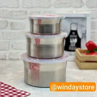 ظرف استیل ضخیم سه تایی اصل چین