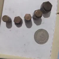 سنگ های ترازو ی برنجی کوچک