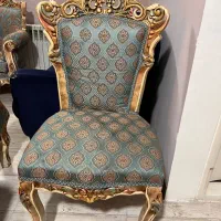 مبل استیل 9نفره با دومیز دو عسلی بسیار سالم|مبلمان خانگی و میز عسلی|آسارا, |دیوار