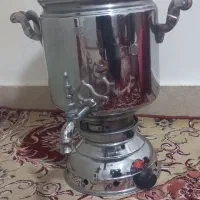 سماور گازی بزرگ و تمیز در حد