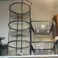 سبد سیب زمینی و پیاز ،جاقاشقی،جا دستمال کاغذی