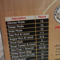 سرویس چینی ۱۰۰ پارچه|ظروف سرو و پذیرایی|مهاجران, |دیوار