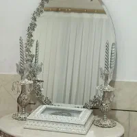 آینه شمعدان . لباسشویی دوقلو . تنور گازی