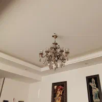 لوستر برنز اصلی ده شاخه