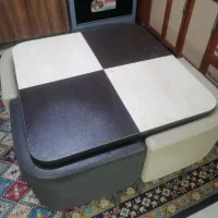 میز ناهار خوری 4 نفره  کم جا جنس عالی