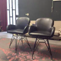 دو عدد صندلی گردون