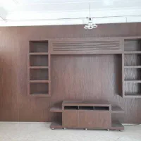دکوری تلویزیون چوبی