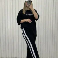 ست تیشرت شلوار پنبه ماکان