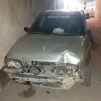 پراید مدل ۹۰ تصادفی