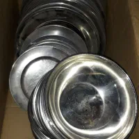 کاسه خورش خوری بشقاب پلو خوری استیل|ظروف سرو و پذیرایی|اهواز, بهارستان|دیوار