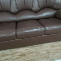 سرویس مبل چرمی ۷نفره کارکرده|دفتر کار|ماکو, |دیوار