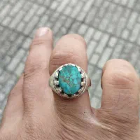 انگشتر نقره فیروزه نیشابور