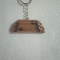 دسته کلید گمشده زرد رنگ