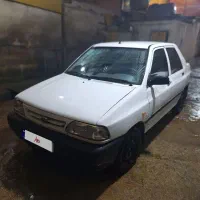 پراید ۹۸ تک برگ دوگانه بیرنگ سالم و مرتب