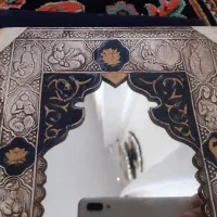 آینه نقره صفوی|جواهرات|کرمانشاه, |دیوار