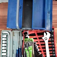 ابزار جعبه دریل پیچ گوشتی آچار بکس