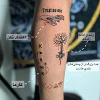 اجرا تتو بدن با بهترین کیفیت متریال در سالن مجهز|خدمات آرایشگری و زیبایی|مشهد, فلسطین|دیوار