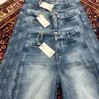 شلوار واید لگ و پارچه ای