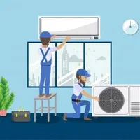 نصب و سرویس کولر اسپلیت.برقکشی و تعمیرات برق خانگی