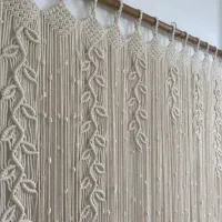 پرده مکرومه بافی|پرده، رانر، رومیزی|تهران, مشیریه|دیوار