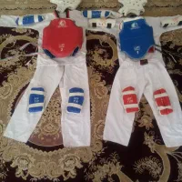 لباس تکواندو ست کامل سایز 1و2