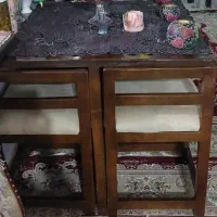 میز نهارخوری ۴ نفره|میز و صندلی غذاخوری|لولمان, |دیوار