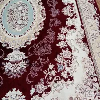 دو عدد قالی 12 متری زرشکی