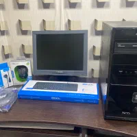 کیس کامپیوتر ایسوس به همراه مانیتور