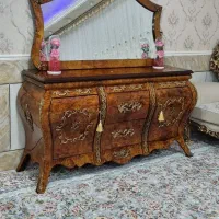 چوب روس اینه کنسول با میز تلویزیون