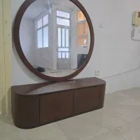 آیینه کنسول دو کشو|بوفه، ویترین، کنسول|نوشهر, |دیوار