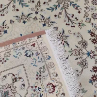 یک جفت فرش ۴ متری نایین دستباف|فرش|اصفهان, دشتستان|دیوار