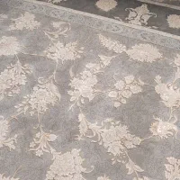 جفت فرش ۱۲ متری گل برجسته۱۲۰۰ شانه|فرش|بیرجند, |دیوار